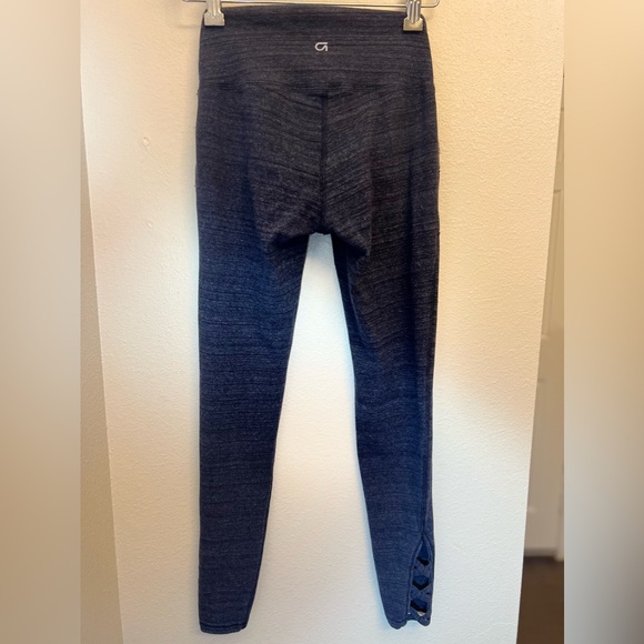 GapFit Heather Blue Leggings - Picture 3 of 4